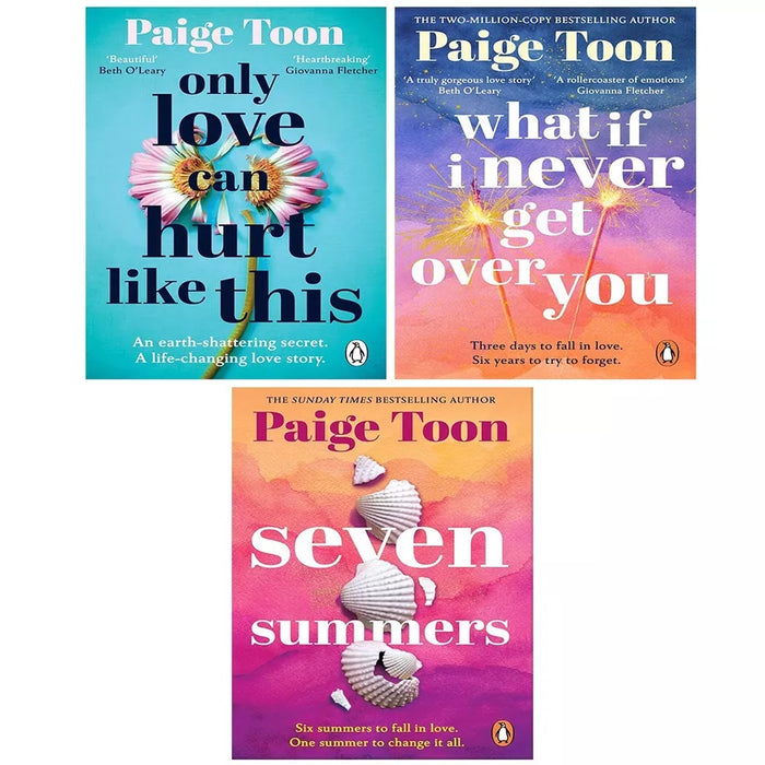 Paige Toon Collection 3 Books Set Only Love Can Hurt Like This, Seven Summers - The Book Bundle