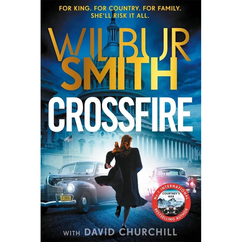 Courtney Family Novels Series 3 Books Collection Set by Wilbur Smith Crossfire, Ghost Fire - The Book Bundle