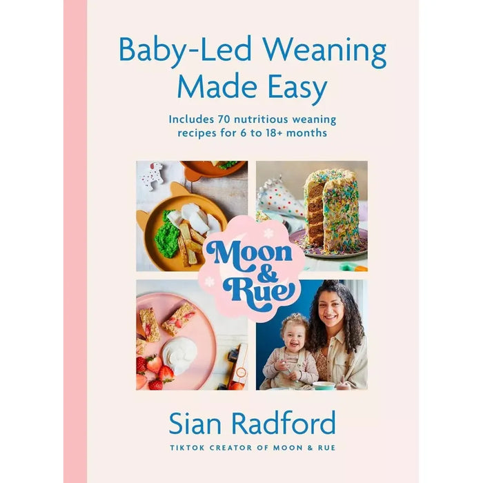 Moon Rue Baby-Led Weaning Made Easy,Weaning Annabel Karmel 2 Books Set Hardcover - The Book Bundle