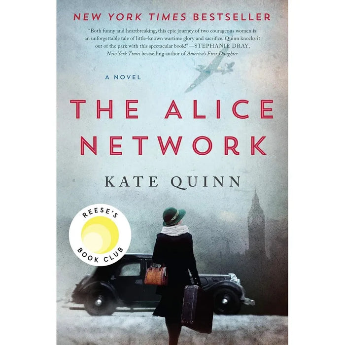 Kate Quinn Collection 4 Books Set (The Alice Network, The Briar Club, The Huntress, The Rose Code) - The Book Bundle