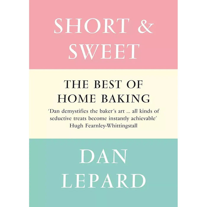 Short and Sweet Dan Lepard, Crazy for Cookies Brownies Bars 2 Books Set - The Book Bundle