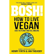 Naturally Vegan HB, BOSH! How to Live Vegan, Vegan Longevity Diet 3 Books Set - The Book Bundle
