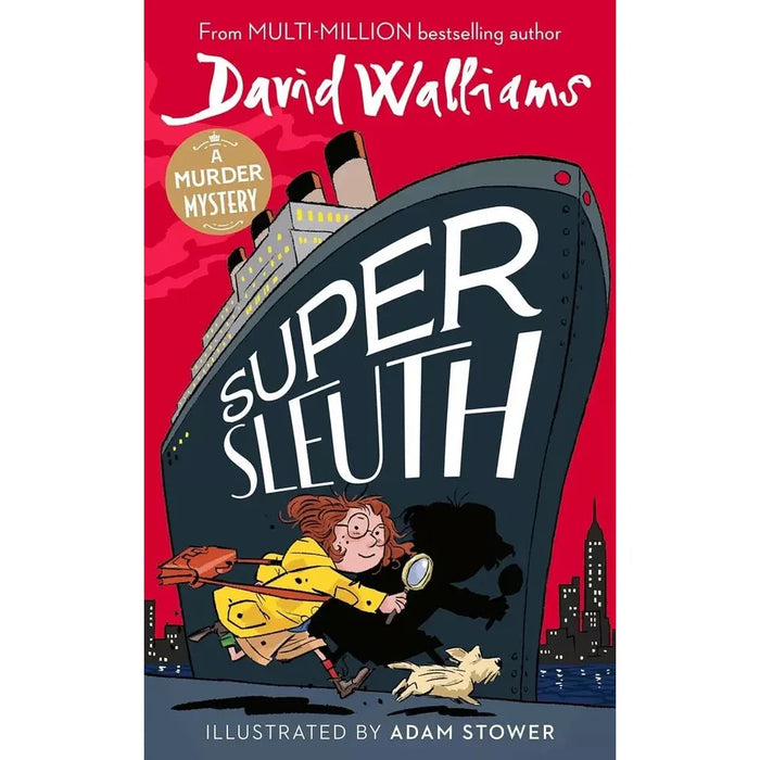 David Walliams Collection 5 Books Set (Super Sleuth, Robodog, Megamonster, The Blunders & Spaceboy) - The Book Bundle