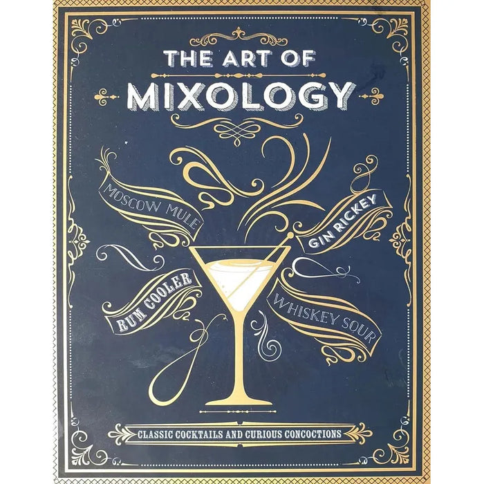 Gin Manual,101 Gins To Try Before You,Gin Tonica,Art Of Mixology 4 Books Set - The Book Bundle