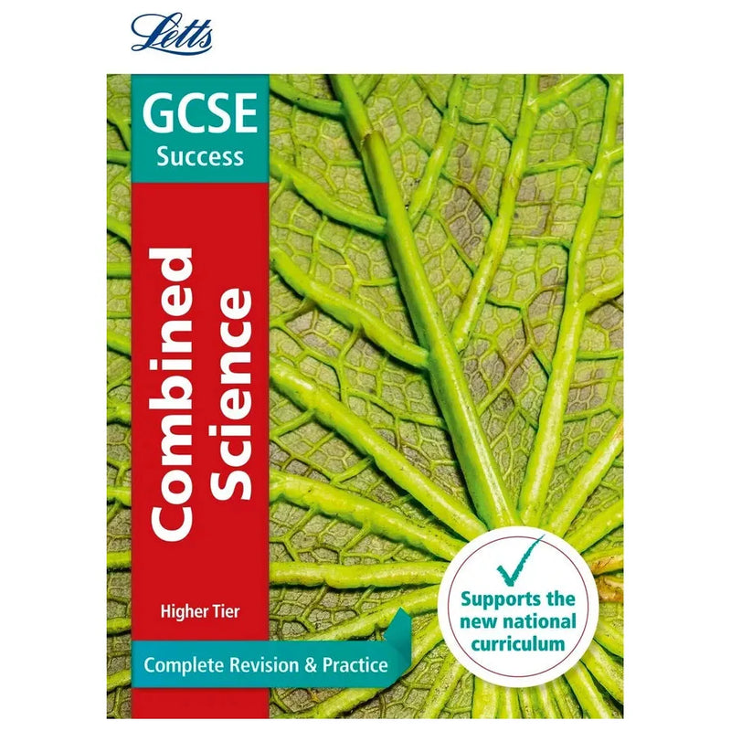 Letts AQA GCSE 9-1 Revision Success Combined Science Higher Foundation 4 Books Set - The Book Bundle