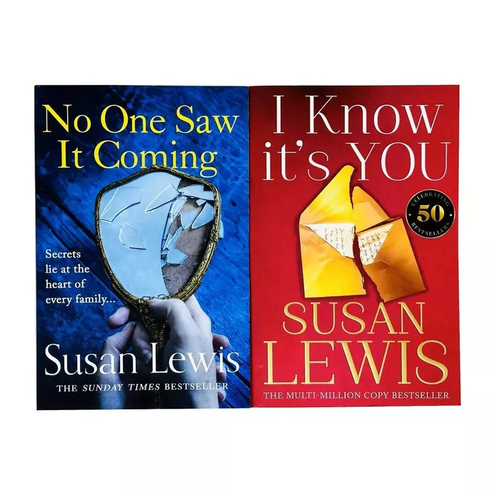 Susan Lewis Collection 2 Books Set (I Know It’s You, No One Saw It Coming) - The Book Bundle