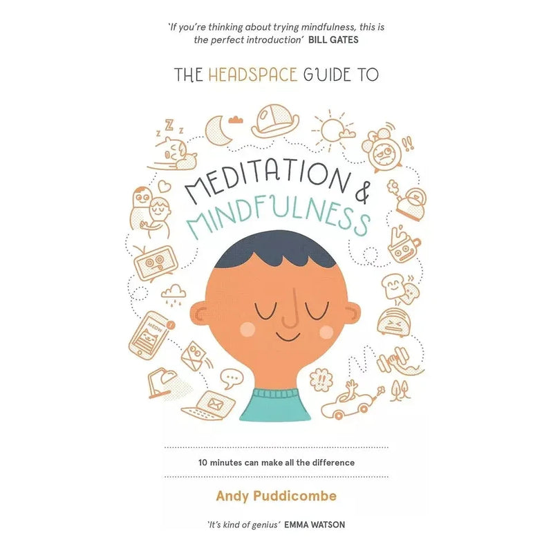 Practical Ayurveda HB,Headspace Mindfulness Meditation,Mind Over Clutter 3 Books Set - The Book Bundle