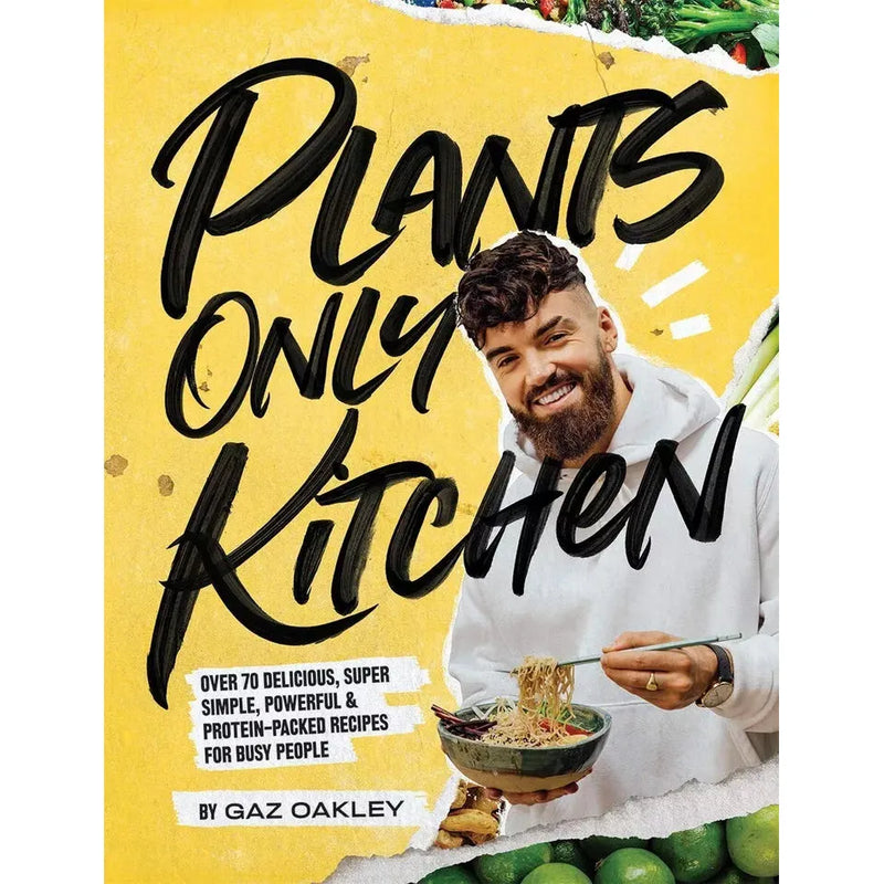 Gaz Oakley Collection 2 Books Set (Vegan Christmas, Plants-Only Kitchen) Hardcover - The Book Bundle