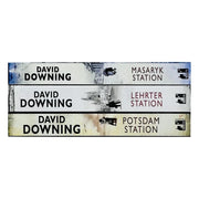 John Russell WWII Spy Thrillers 4-6 Collection 3 Books Set by David Downing (Potsdam Station, Lehrter Station, Masaryk Station) - The Book Bundle