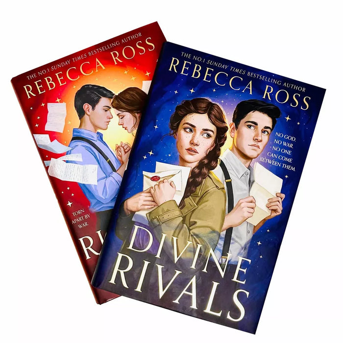 Letters of Enchantment Series 2 Books Collection Set By Rebecca Ross (Divine Rivals & Ruthless Vows) Hardcover - The Book Bundle