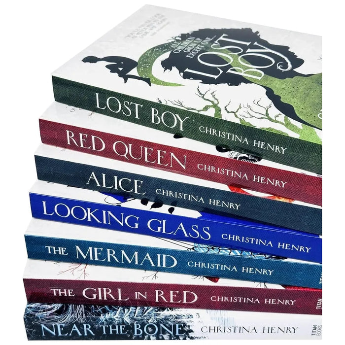 Christina Henry 7 Books Collection Set (Alice, Red Queen, Looking Glass, Lost Boy, The Mermaid, The Girl in Red, Near the Bone) - The Book Bundle