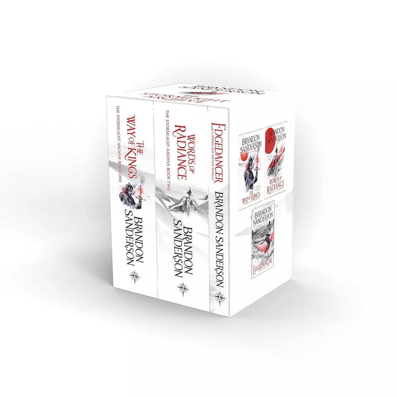 The Stormlight Archive Series Part 1 & 2 Collection 5 Books Set by Brandon Sanderson (The Way of Kings, Words of Radiance, Edgedancer, Oathbringer & Rhythm of War): - The Book Bundle