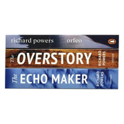 Richard Powers 3 Books Collection Set (Echo Maker, Orfeo, Overstory) - The Book Bundle