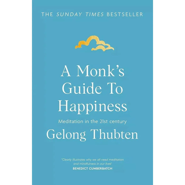 Gelong Thubten 2 Books Collection Set Handbook for Hard Times, Monk's Guide HB - The Book Bundle