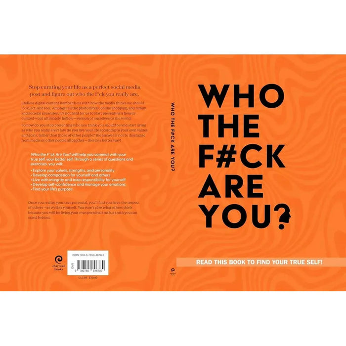 Who The F*ck Are You? : Read This To Find Your True Self! by Chartwell Books - The Book Bundle
