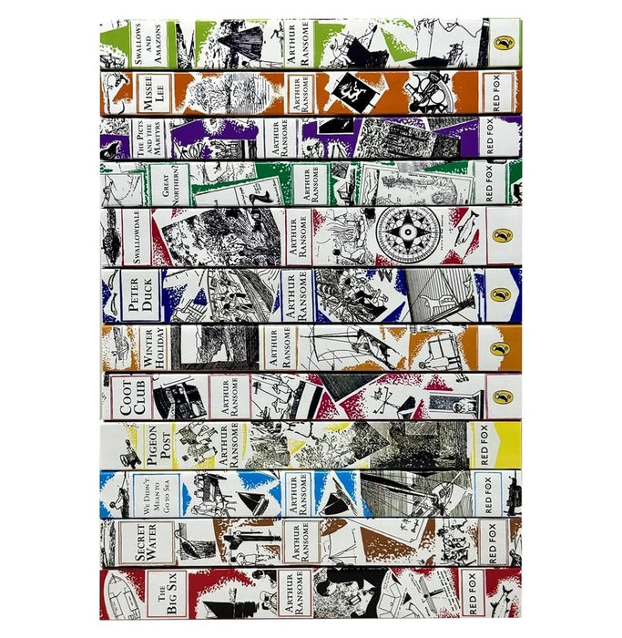 Swallows and Amazons Series 12 Books Collection Set by Arthur Ransome