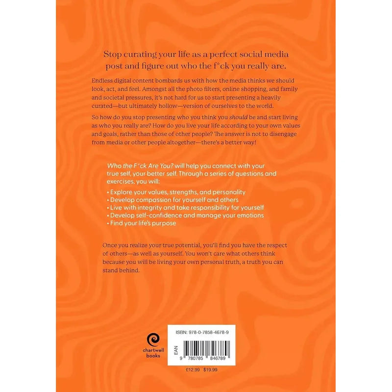Who The F*ck Are You? : Read This To Find Your True Self! by Chartwell Books - The Book Bundle