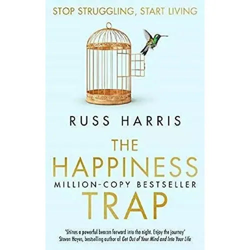 Dr. Russ Harris's The Happiness,Reality Slap,ACT Made 3 Books Collection Set - The Book Bundle