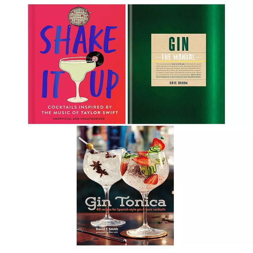 Shake It Up Welbeck, Gin Tonica David T. Smith (HB), Gin Manual (HB) 3 Books Set - The Book Bundle