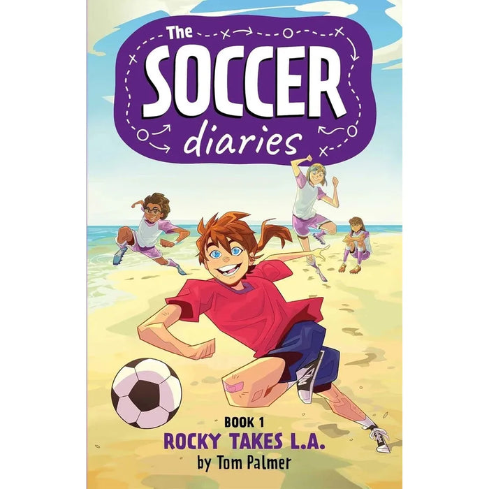 Soccer Diaries 3 Books Collection Set by Tom Palmer Rocky Takes the Lead, Rocky's Big Move - The Book Bundle