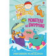 Set of six Billy and the Mini Monsters series books by Zanna Davidson, featuring colorful covers and playful monster illustrations.