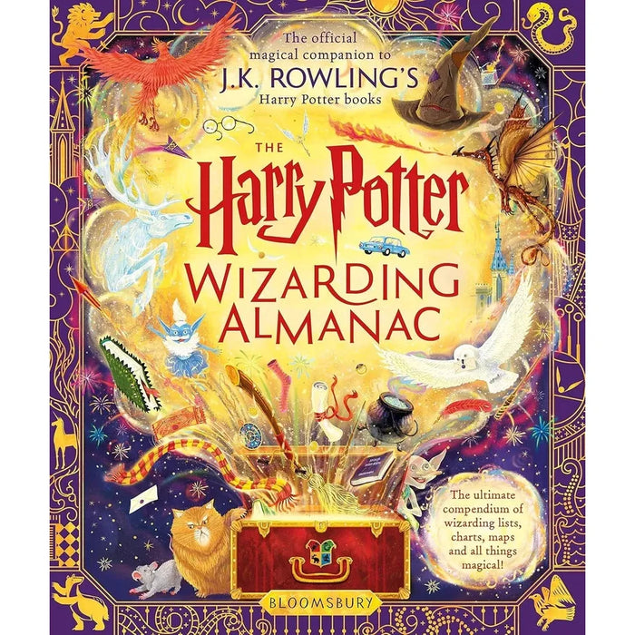 J.K. Rowling Harry Potter 2 Books Collection Set (Wizarding(HB), Christmas at Hogwarts) - The Book Bundle