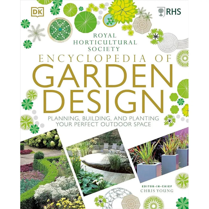 Kindest Garden, RHS Encyclopedia of Garden Design Chris Young 2 Books Set - The Book Bundle