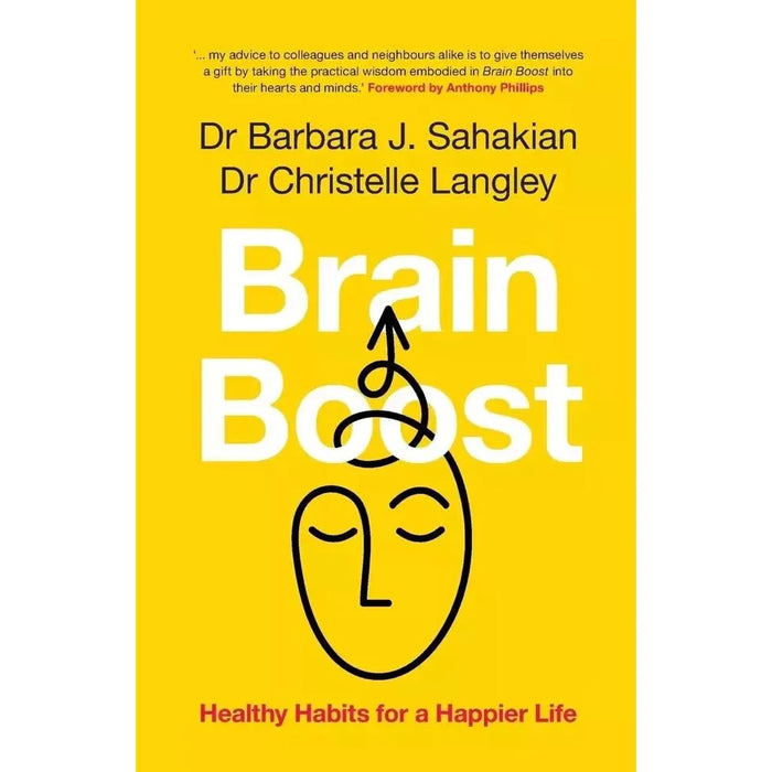 Brain Boost Healthy Habits, Stop Fking Over-thinking Chartwell Books 2 Books Set - The Book Bundle