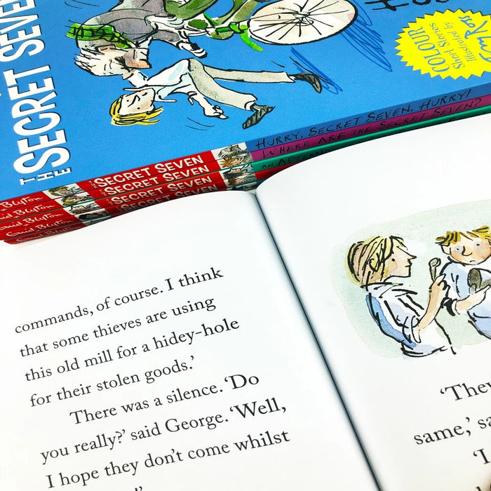 The Secret Seven Short Story Collection 6 Books Box Set By Enid Blyton (Adventure on the Way Home, ) - The Book Bundle