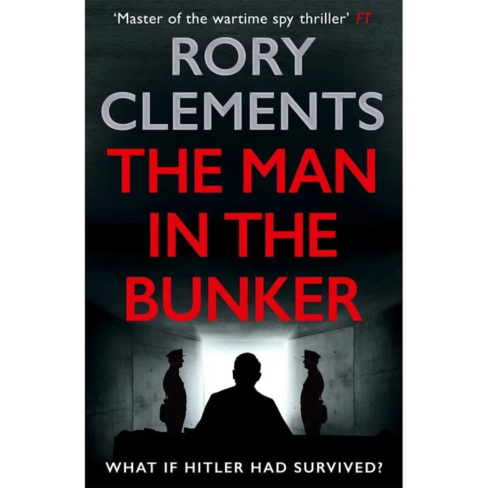 Tom Wilde Series 3 Books Collection Set by Rory Clements (Man in the Bunker) - The Book Bundle
