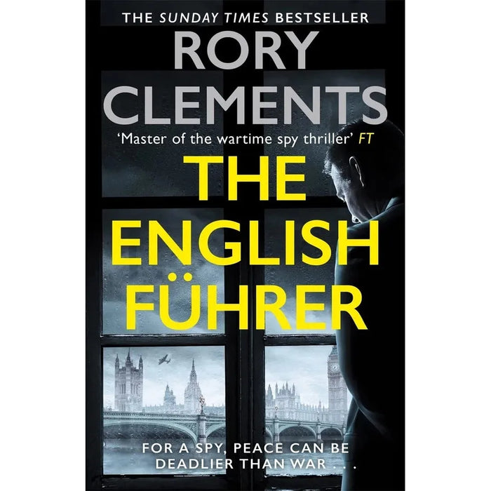 Tom Wilde Series 3 Books Collection Set by Rory Clements (Man in the Bunker) - The Book Bundle