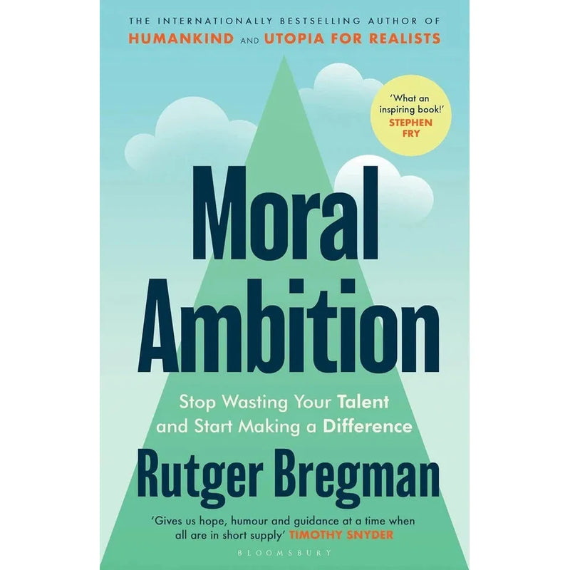 Rutger Bregman Collection 3 Books Set Humankind, Moral Ambition (HB) - The Book Bundle