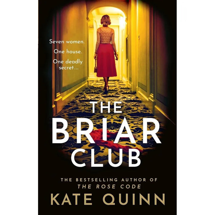 Kate Quinn Collection 4 Books Set (The Alice Network, The Briar Club, The Huntress, The Rose Code) - The Book Bundle