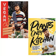 Gaz Oakley Collection 2 Books Set (Vegan Christmas, Plants-Only Kitchen) Hardcover - The Book Bundle