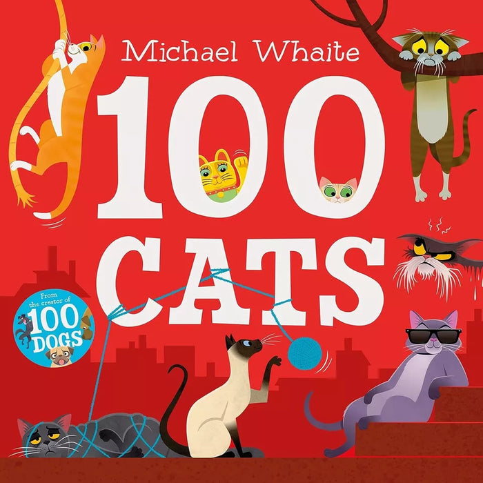 Michael Whaite Collection 3 Books Set 100 Dogs, 100 Cats, 100 Birds Paperback - The Book Bundle