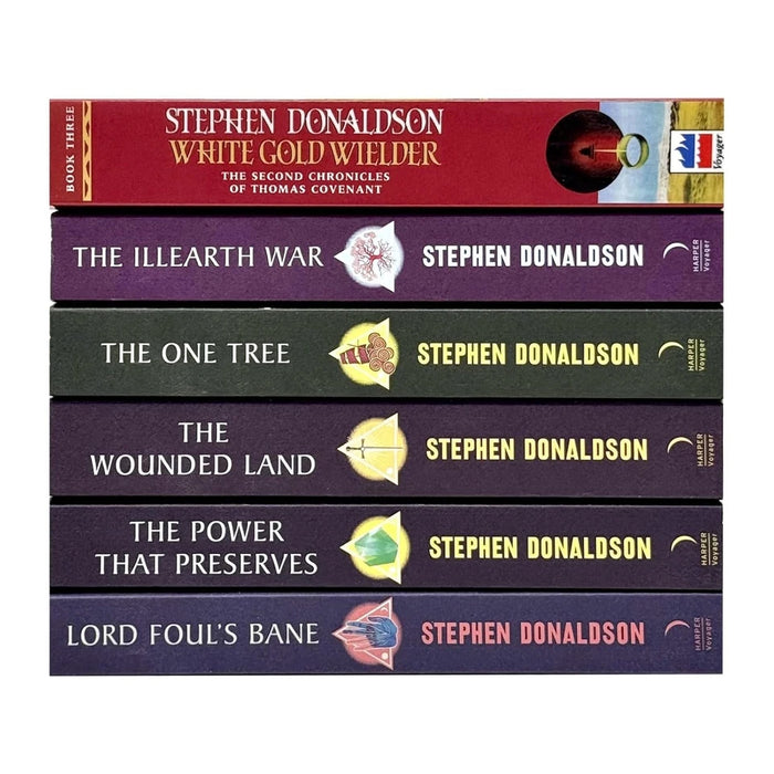 Thomas Covenant Series SF Fantasy 6 Books Collection Set by Stephen Donaldson - The Book Bundle