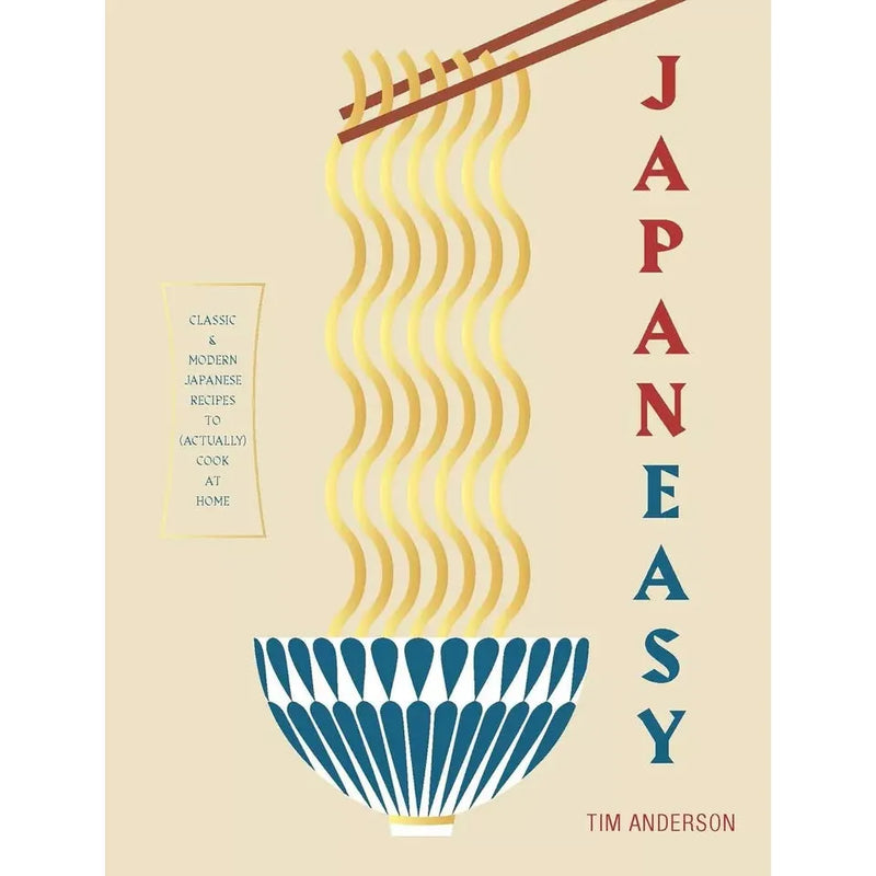 Tim Anderson Collection 2 Books Set including Japaneasy and Vegan JapanEasy, hardcover cookbooks on Japanese cuisine.