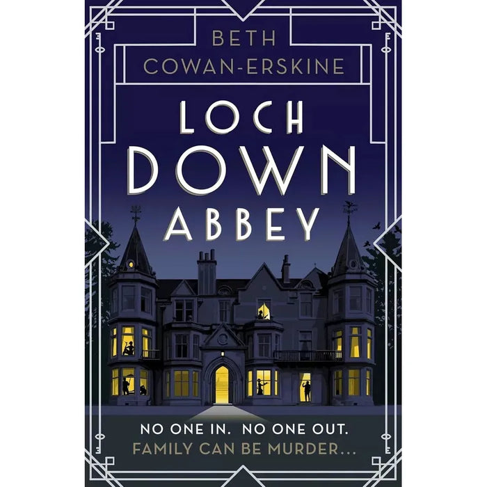 Loch Down Abbey Mystery Series 2 Books Set by Beth Cowan-Erskine Loch Down Abbey - The Book Bundle