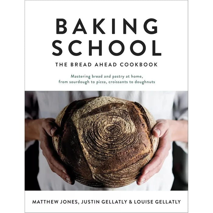 Baking School HB, Crazy For Cookies Brownies, Simple Homemade Sourdough 3 Books Set - The Book Bundle