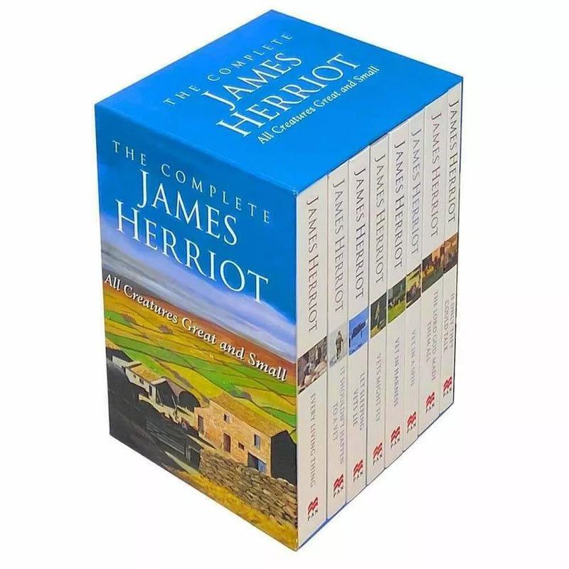 The Complete James Herriot All Creatures Great and Small 8 Books Collection Set - The Book Bundle