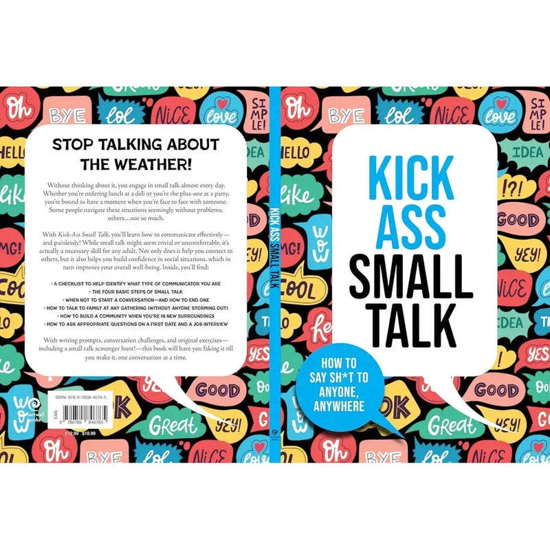 Kick Ass Small Talk : How to say sh*t to anyone, anywhere by Chartwell Books - The Book Bundle
