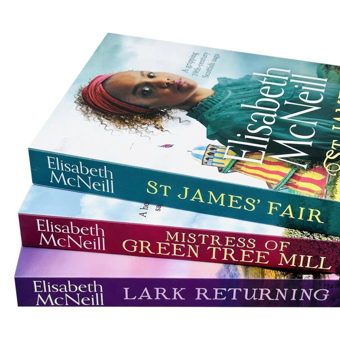Elisabeth McNeill Collection 3 Books Set (Lark Returning, Mistress of Green Tree Mill, St James' Fair) - The Book Bundle
