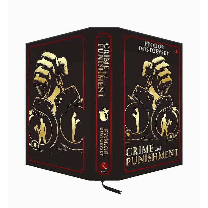 Crime and Punishment By Fyodor Dostoevsky (Deluxe Leather Bound Hardback Edition) - The Book Bundle