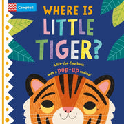 Where is Little... Series 4 Books Collection Set By Campbell Books (Where is Little Elephant?, Where is Little Tiger? & More) - The Book Bundle
