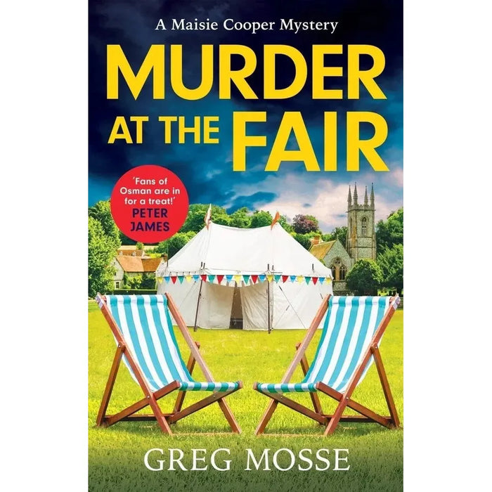 Maisie Cooper Mystery Series 5 Collection Books Set by Greg Mosse Murder - The Book Bundle