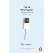 Digital Minimalism,Deep Focus Joe Spacey,Psychology of Money Mindset 3 Books Set - The Book Bundle