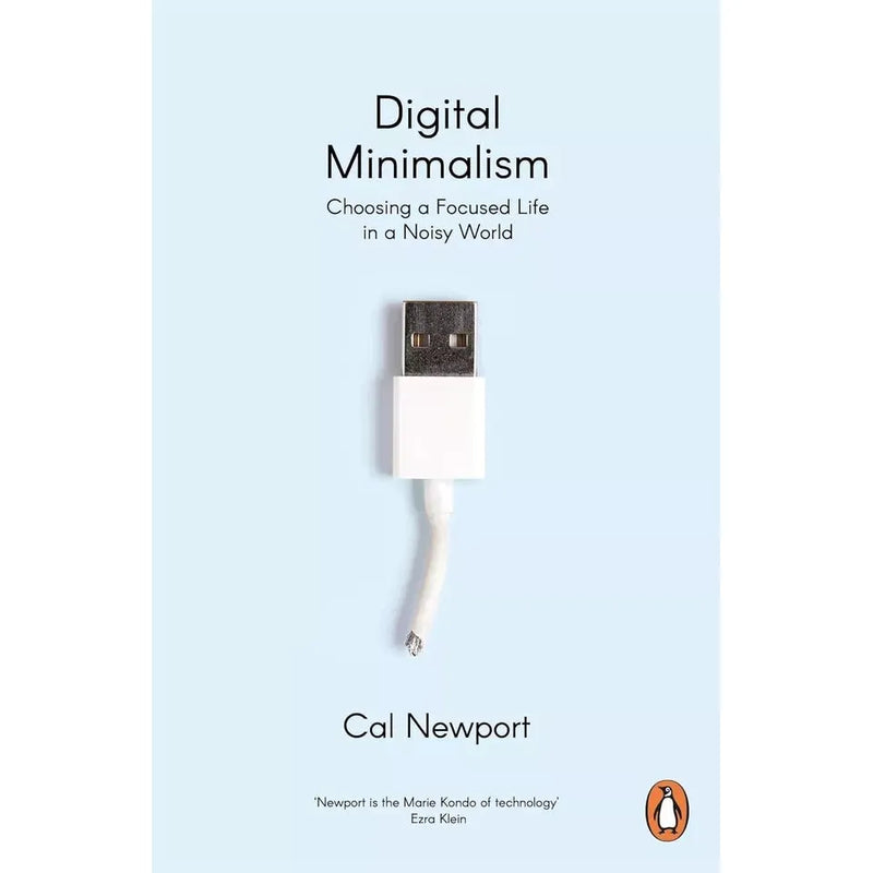 Digital Minimalism,Deep Focus Joe Spacey,Psychology of Money Mindset 3 Books Set - The Book Bundle
