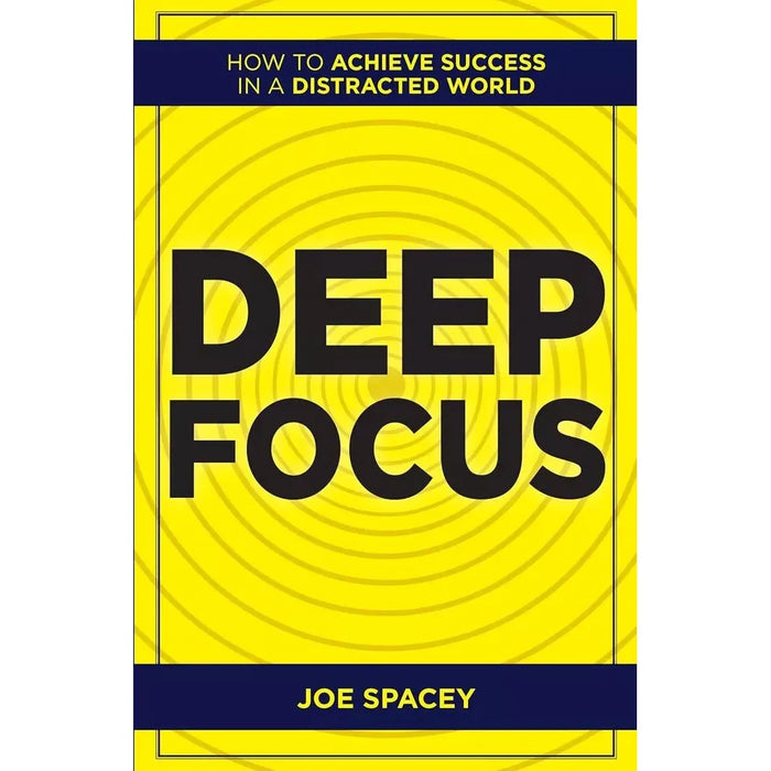 Digital Minimalism,Deep Focus Joe Spacey,Psychology of Money Mindset 3 Books Set - The Book Bundle