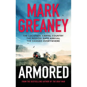 Six paperback books from Mark Greaney's The Gray Man series collection, featuring book spines with titles and cover art.