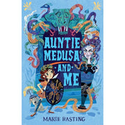 Marie Basting Chicken House collection set featuring "My Family and Other Romans" and "Auntie Medusa and Me" books.